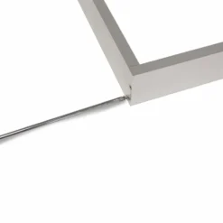 Aluminium Aufbaurahmen - Silber - 120x60cm - inkl. Befestigungsmaterial - für LED Panels
