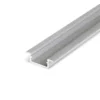 Aluminium Einbau U-Profil flach Silber - 1000x9x12mm