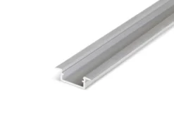 Aluminium Einbau U-Profil flach Silber - 1000x9x12mm