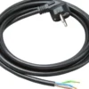 Anschlusskabel 5 Meter - H03VV-F - 3x0,75mm² - Schwarz