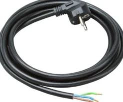 Anschlusskabel - 3 Meter Schwarz - H03VV-F 3G0,75