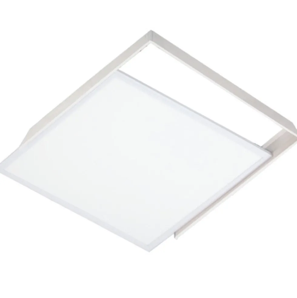 Aufputz-Deckenrahmen Weiß - 62x62 cm | 42MM Geeignet für LED panelen