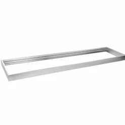 Aufputz Deckenrahmen - 120x30cm - Alu Silber | 55MM Geeignet für LED Seitenbeleuchtungs panelen