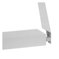 Aufputz-Klickrahmen Weiss - für LED-Panels - 60x60 cm - 70mm hoch | Deckenrahmen für Backlit- und Sidelit-Paneele