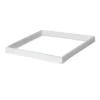 Aufputz-Klickrahmen Weiss - für LED-Panels - 62x62 cm - 68mm hoch | Geeignet für Backlit- und Sidelit-Paneele