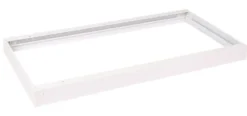 Aufputz-Klickrahmen Weiß - 120x60 cm | 42MM Schraublose Befestigung Decken montage - Geeignet für LED panelen