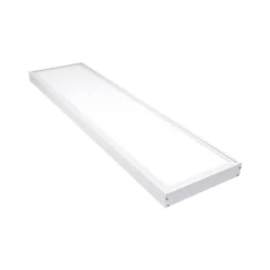 Aufputz-Klickrahmen Weiß - 120x30 cm | 40MM Geeignet für LED panelen - Schraublose Befestigung