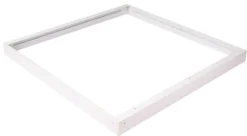 Aufputz-Klickrahmen Weiß - 60x60 cm | 42MM Schraublose Befestigung Decken montage - Geeignet für LED panelen