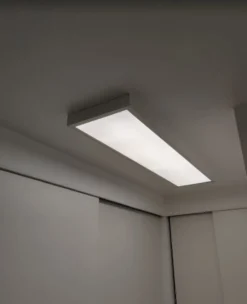Aufputz-Klickrahmen Weiß - 60x60 cm | 42MM Schraublose Befestigung Decken montage - Geeignet für LED panelen