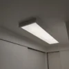 Aufputz-rahmen Weiss - für LED-Panels -120x30 cm | Schraubbar - 68mm hoch - Deckenrahmen für Backlit- und Sidelit-Paneele