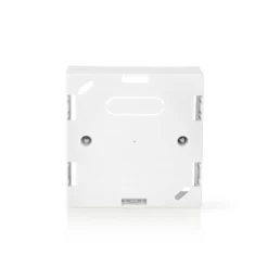Aufputz Steckdose universal Weiß - geeignet für LED Unterputz Dimmer