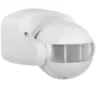 Bewegungssensor Außenbereich 160° - IP44 - PIR Infrarot Bewegungsmelder - 230V max. 1200W - weiß