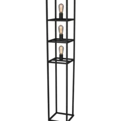 Bodenleuchte - Novanta - 3-Lichter - Schwarz - exkl. LED's