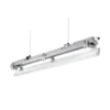 60cm LED Halterung IP65 + 1 LED High Lumen Leuchtstoffröhre 10W - 6000K 865 Tageslichtweiß - Komplettset