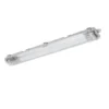 60cm LED Halterung IP65 + 2 Standard LED Leuchtstoffröhren 10W pro Röhre - 4000K 840 Neutralweiß - Komplettset