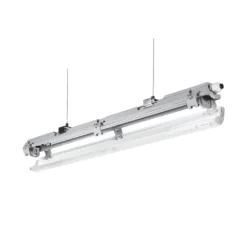 60cm LED Halterung IP65 + 1 Standard LED Leuchtstoffröhre 10W - 4000K 840 Neutralweiß - Komplettset
