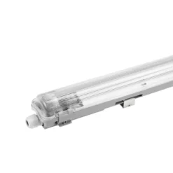 60cm LED Halterung IP65 + 1 Standard LED Leuchtstoffröhre 10W - 4000K 840 Neutralweiß - Komplettset