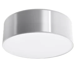 Deckenspot ARENA Grau - 1x E27 Fassung - max. 60W - exkl. LED's