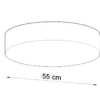 Deckenspot ARENA 55 Grau - 4x E27 Fassung - max. 4x60W - exkl. LED's