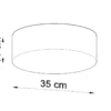 Deckenspot ARENA 35 Schwarz - 2x E27 Fassung - max. 2x60W - exkl. LED's