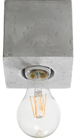Deckenspot ARIZ Beton - 1x E27 Fassung - max. 60W - exkl. LED's