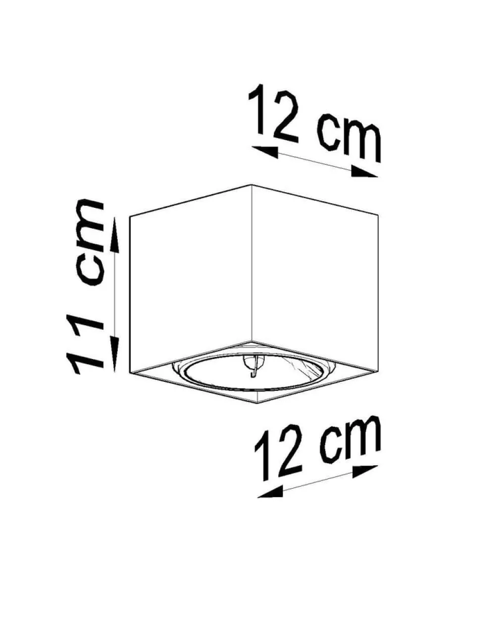 Deckenspot BLAKE Grau - 1x GU10 / ES111 Fassung - max. 40W - exkl. LED's
