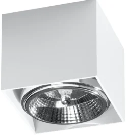 Deckenspot BLAKE Weiß - 1x GU10 / ES111 Fassung - max. 40W - exkl. LED's