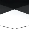 Deckenspot HEXA 45 Schwarz - 2x E27 Fassung - max. 2x60W - exkl. LED's