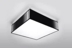 Deckenspot HORUS 35 Schwarz - 2x E27 Fassung - max. 2x60W - exkl. LED's