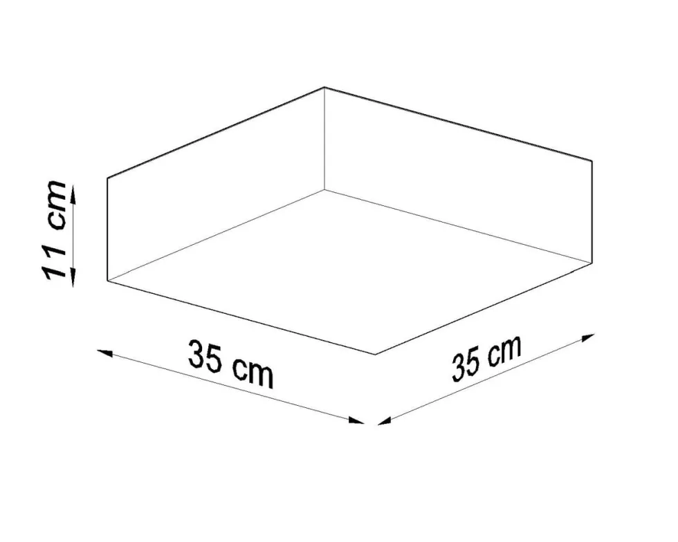 Deckenspot HORUS 35 Weiß - 2x E27 Fassung - max. 2x60W - exkl. LED's