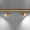 Deckenspot KEKE 4 Eiche - 4x GU10 Fassung - max. 2x40W - exkl. LED's