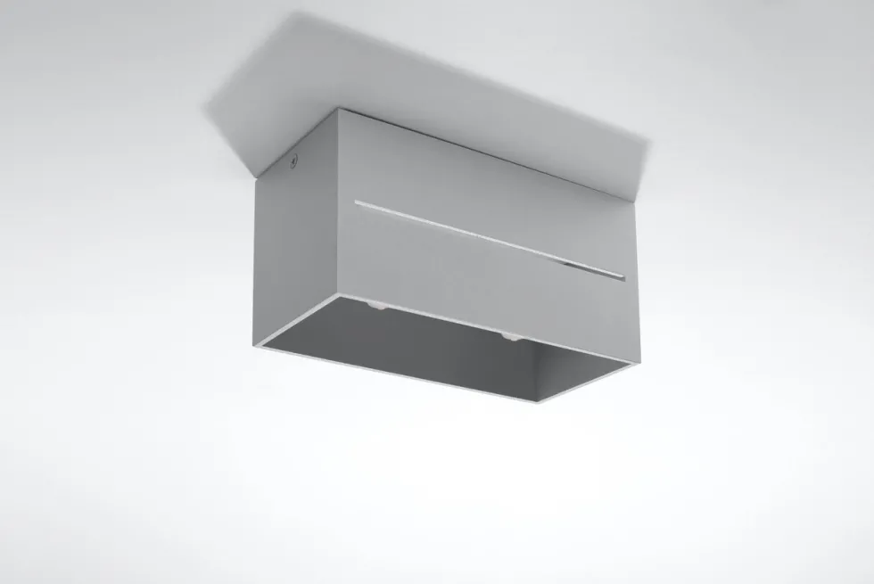 Deckenspot LOBO 2 Grau - 2x G9 Fassung - max. 2x40W - exkl. LED's