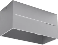 Deckenspot LOBO 2 Grau - 2x G9 Fassung - max. 2x40W - exkl. LED's