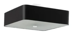 Deckenspot LOKKO 55 Schwarz - 5x E27 Fassung - max. 5x60W - exkl. LED's