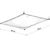 Deckenspot LUNA 1 Weiß - inkl. 2x G13 LEDs - 3000K Warmweiß - 1080Lm