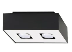 Deckenspot MONO 2 Schwarz - 2x GU10 Fassung - max. 2x40W - exkl. LED's