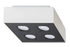 Deckenspot MONO 4 Weiß - 4x GU10 Fassung - max. 4x40W - exkl. LED's