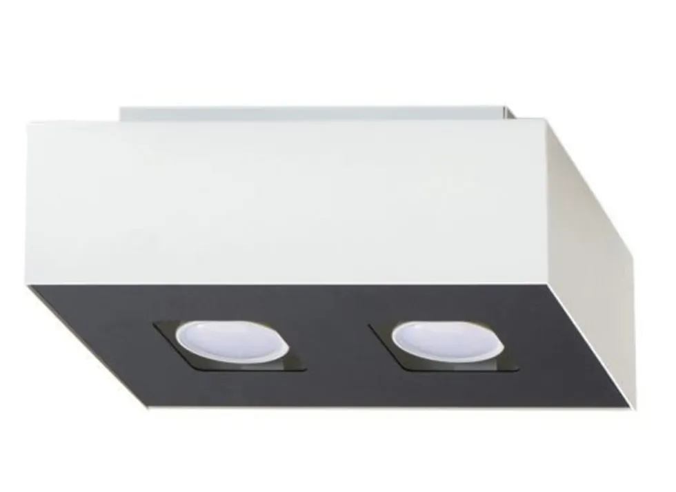 Deckenspot MONO 2 Weiß - 2x GU10 Fassung - max. 2x40W - exkl. LED's