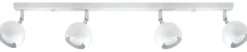 Deckenspot OCULARE 4L Weiß - 4x GU10 Fassung - max. 4x40W - exkl. LED's