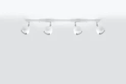 Deckenspot OCULARE 4L Weiß - 4x GU10 Fassung - max. 4x40W - exkl. LED's