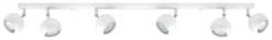 Deckenspot OCULARE 6L Weiß - 6x GU10 Fassung - max. 6x40W - exkl. LED's