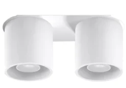 Deckenspot ORBIS 2 Weiß - 2x GU10 Fassung - max. 2x40W - exkl. LED's