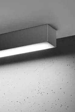 Deckenspot PINNE 67 Grau - 17W - 3179Lm - 4000K Neutralweiß