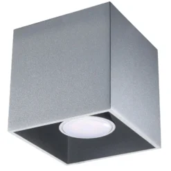 Deckenspot QUAD 1 Grau - 1x GU10 Fassung - max 40W - exkl. LED's