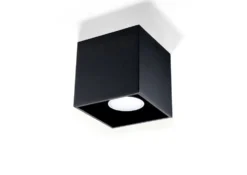 Deckenspot QUAD 1 Schwarz - 1x GU10 Fassung - max 40W - exkl. LED's