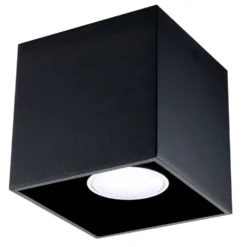 Deckenspot QUAD 1 Schwarz - 1x GU10 Fassung - max 40W - exkl. LED's