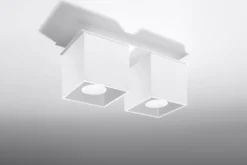 Deckenspot QUAD 2 Weiß - 2x GU10 Fassung - max. 2x40W - exkl. LED's