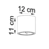 Deckenspot TIUBE Schwarz - 1x GU10 / ES111 Fassung - max. 40W - exkl. LED's