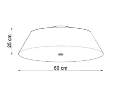 Deckenspot VEGA 60 Weiß - 5x E27 Fassung - max. 5x60W - exkl. LED's