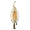 Dimmbare LED Fadenlampe C35T - E14 - F35 - Kerzenlampe - 4W - 2200K extra Warmweiß